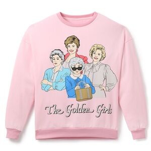 NWT The Golden Girls Pullover Sweatshirt for Adults by Cakeworthy – SIZE MEDIUM